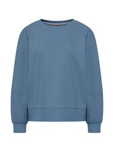 ELBSAND Bluza "Geske" w kolorze niebieskim rozmiar: XS. Niebieskie bluzy ELBSAND, xs, bez wzorów, bez kaptura. Za 192,85 zł.