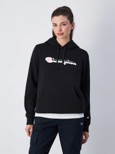 Champion Bluza w kolorze czarnym rozmiar: M. Czarne bluzy Champion, m, bez wzorów, z kapturem. Za 92,21 zł.