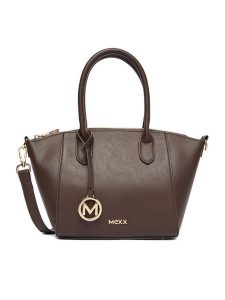 MEXX Torebka C-MEXX-L-016-08 Brązowy. Brązowe torebki klasyczne Mexx, bez wzorów, z materiału, bez dodatków. Za 189,99 zł.