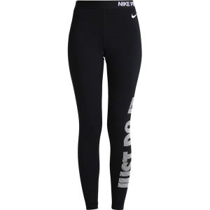 Nike Performance PROWARM LOGO Legginsy black/white. Legginsy sportowe marki Nike Performance. W wyprzedaży za 164,25 zł.
