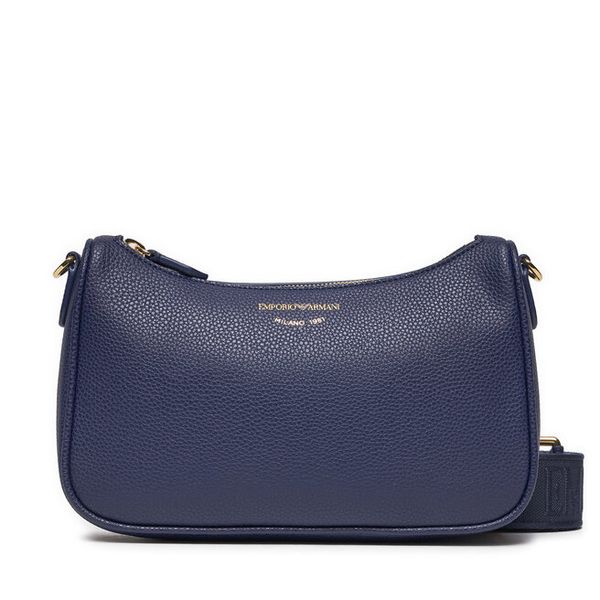 Torebka Emporio Armani. Niebieskie listonoszki Emporio Armani, bez wzorów, bez dodatków. Za 689,99 zł.