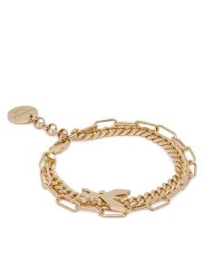 Patrizia Pepe Bransoletka 8J1355/M067-F130 Złoty. Żółte bransoletki Patrizia Pepe, złote. Za 399,99 zł.