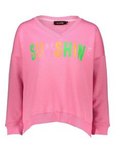 Miss goodlife Bluza w kolorze różowym rozmiar: XL. Różowe bluzy miss goodlife, xl, bez wzorów, z bawełny, bez kaptura. Za 180,06 zł.