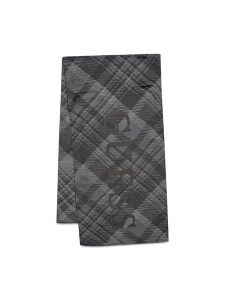 Guess Szal AM9033 POL03 Szary. Szare rękawiczki Guess, z aplikacjami, z materiału. Za 279,99 zł.