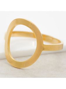 LA CHIQUITA Pozłacany pierścionek rozmiar: onesize. Żółte pierścionki LA CHIQUITA, pozłacane. Za 41,45 zł.