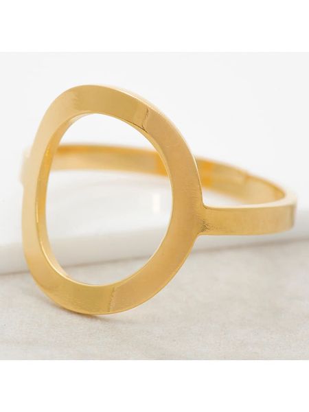 LA CHIQUITA Pozłacany pierścionek rozmiar: onesize. Żółte pierścionki LA CHIQUITA, pozłacane. Za 41,45 zł.