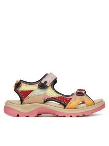 ECCO Sandały Offroad 82221352412 Kolorowy. Buty trekkingowe ecco, z nubiku, bez zapięcia. Za 389,99 zł.
