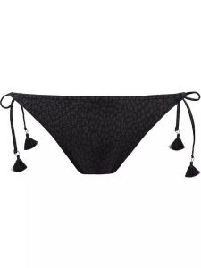 Damskie figi bikini Barts Bathers Thong. Czarne figi Barts, bez wzorów, z materiału. Za 149,20 zł.