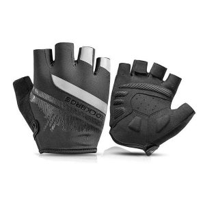 Rękawiczki rowerowe Rockbros S247. Czarne rękawiczki ROCKBROS, bez wzorów. Za 69,99 zł.