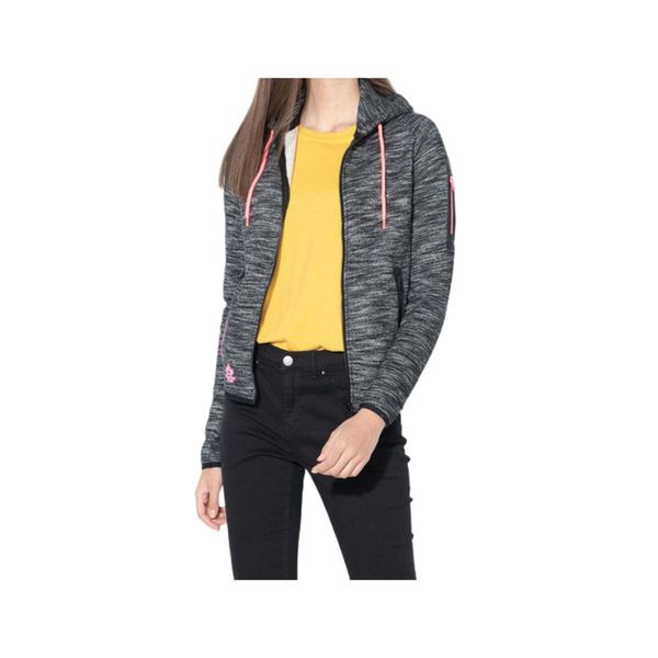 Bluza turystyczna damska Canadian Peak Gap Lady. Czarne bluzy Canadian Peak, l, bez wzorów, z bawełny, bez kaptura. W wyprzedaży za 165,00 zł.