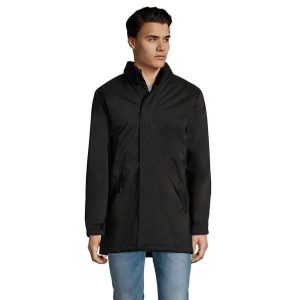 Kurtka Unisex Dla Dorosłych Robyn Z Wyściełaną Podszewką. Czarne kurtki SOL'S, s, bez wzorów, z puchu, bez kaptura. Za 194,99 zł.