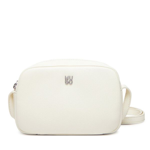 Torebka HUGO. Białe shopper bag Hugo, bez wzorów, bez dodatków. Za 239,99 zł.