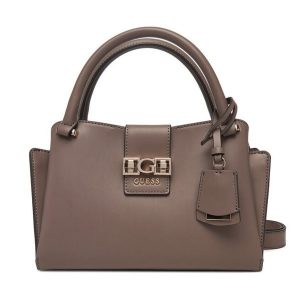 Torebka Guess. Brązowe torebki klasyczne Guess, z aplikacjami, bez dodatków. Za 469,99 zł.