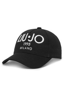 Liu Jo Czapka z daszkiem VA6206 T9555 Czarny. Czarne czapki Liu Jo, bez wzorów, z bawełny. Za 129,99 zł.