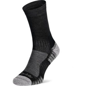 Skarpety turystyczne Bridgedale Hike Lt Merino P 3/4 Crew. Szare skarpetki Bridgedale, bez wzorów. Za 83,99 zł.