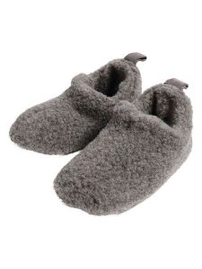 Kaiser Naturfellprodukte Kapcie "Cody" w kolorze szarym rozmiar: 40/41. Szare kapcie Kaiser Naturfellprodukte, bez wzorów, z materiału. Za 174,84 zł.