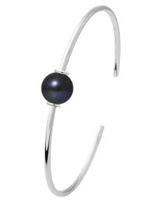 Pearl Addict Srebrna bransoletka "Prestige" z perłą rozmiar: onesize. Niebieskie bransoletki Pearl Addict, z perłą, srebrne. Za 239,99 zł.