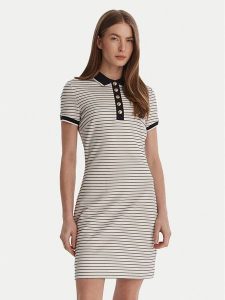 Guess Sukienka codzienna W6GK14 K2948 Biały Regular Fit. Białe sukienki Guess, na co dzień, s, z aplikacjami, z wiskozy, bez kołnierzyka, bez ramiączek, proste. Za 569,99 zł.