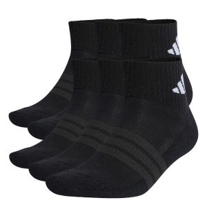 Skarpety Cushioned Essentials Ankle 6 Pair Pack. Białe skarpetki ADIDAS, bez wzorów. Za 99,95 zł.