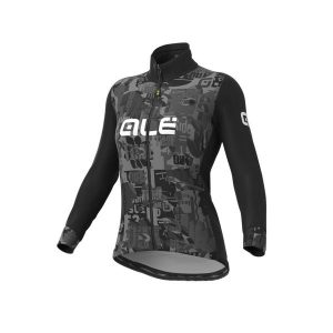 Kurtka rowerowa damska Alé Cycling Solid Break. Czarne kurtki Ale Cycling, s, bez wzorów, bez kaptura. W wyprzedaży za 433,99 zł.