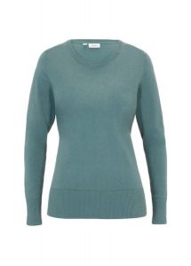 Cienki sweter. Czarne swetry klasyczne bonprix, z bawełny, bez kołnierzyka. Za 79,99 zł.