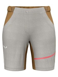 Salewa Szorty kolarskie "Vento Hemp/Durastretch" w kolorze szaro-jasnobrązowym rozmiar: 36. Brązowe spodenki sportowe Salewa, bez wzorów, z materiału, rowerowe. Za 210,81 zł.