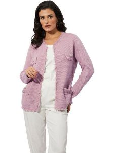 WITT WEIDEN Kardigan w kolorze jasnoróżowym rozmiar: 44. Różowe kardigany WITT WEIDEN, ze splotem. Za 113,63 zł.