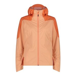 Kurtka damska turystyczna CMP 35A6246. Czerwone kurtki CMP, l, bez wzorów, z softshellu, z kapturem. Za 404,00 zł.