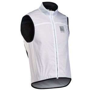 Kamizelka Northwave Breeze 2. Białe kamizelki Northwave, xl, bez wzorów, bez kołnierzyka, bez ramiączek, bez kaptura. Za 297,50 zł.