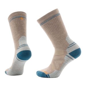 Skarpety trekkingowe damskie Smartwool Hike Full Cushion Crew. Brązowe skarpetki Smartwool, bez wzorów, z wełny. Za 109,99 zł.