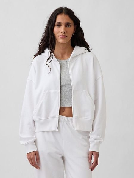 GAP Bluza w kolorze białym rozmiar: L. Białe bluzy GAP, l, bez wzorów, bez kaptura. Za 144,95 zł.