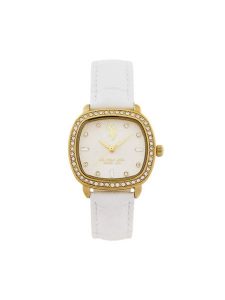 U.S. Polo Assn. Zegarek Mirabelle USP8490WH Biały. Białe, analogowe zegarki U.S. Polo Assn. Za 449,99 zł.