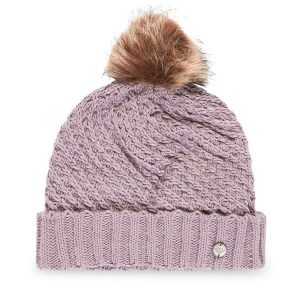 Czapka Roxy. Fioletowe czapki Roxy, bez wzorów. Za 139,99 zł.