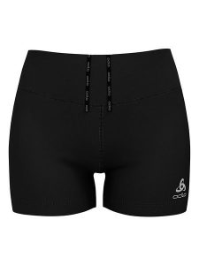 Odlo Szorty "Essentials" w kolorze czarnym do biegania rozmiar: XS. Czarne spodenki sportowe ODLO, xs, bez wzorów, z materiału, do biegania. Za 114,17 zł.