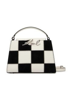 KARL LAGERFELD Torebka B3W30027 Czarny. Czarne kuferki KARL LAGERFELD, bez wzorów, ze skóry, bez dodatków. Za 1 299,00 zł.