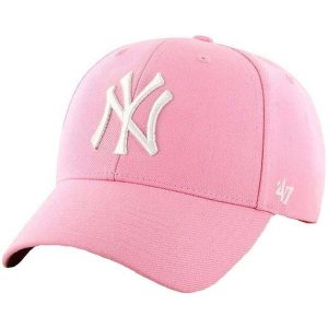 Czapka z daszkiem 47 Brand MLB New York Yankees MVP. Niebieskie czapki 47 Brand, bez wzorów. Za 99,99 zł.