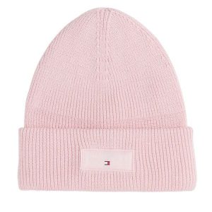 Czapka Tommy Jeans. Czerwone czapki Tommy Jeans, bez wzorów, z jeansu. Za 129,99 zł.
