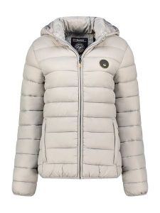 Geographical Norway Kurtka pikowana "Atikamap" w kolorze jasnoszarym rozmiar: XL. Szare kurtki Geographical Norway, xl, bez wzorów, bez kaptura. Za 198,10 zł.