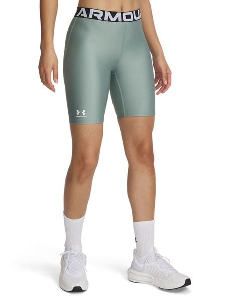 Under Armour Szorty sportowe w kolorze zielonym rozmiar: S. Zielone spodenki sportowe Under Armour, s, bez wzorów, z materiału, z podwyższonym stanem, outdoorowe. Za 65,38 zł.