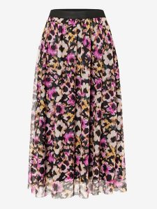 More & More Spódnica w kolorze czarno-różowym rozmiar: 38. Czarne spódnice More & More, bez wzorów, z tiulu, maxi. Za 96,83 zł.