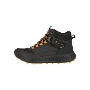 Buty trekkingowe Whistler Reid. Czarne buty trekkingowe WHISTLER, bez zapięcia. W wyprzedaży za 382,50 zł.