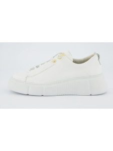 Paul Green Skórzane sneakersy w kolorze białym rozmiar: 37. Białe trampki Paul Green, bez wzorów, ze skóry, bez zapięcia. Za 416,30 zł.