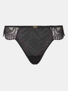 Chantelle Figi brazylijskie Mystic C11YG0 Czarny. Czarne figi Chantelle, bez wzorów, z syntetyku. Za 139,99 zł.