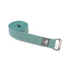 Pasek do jogi Bodhi Asana belt 2,5m - błękitny. Niebieskie paski BODHI, bez wzorów, sportowe. Za 39,99 zł.