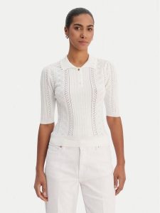 Fracomina Sweter FR26ST7013K41601 Écru Regular Fit. Swetry klasyczne Fracomina, xl, z wiskozy, bez kołnierzyka. Za 469,99 zł.