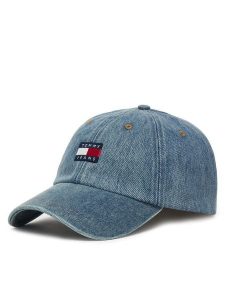 Tommy Jeans Czapka z daszkiem Tjw Heritage Denim Cap AW0AW18578 Niebieski. Niebieskie czapki Tommy Jeans, bez wzorów, z bawełny. Za 149,99 zł.