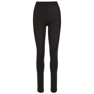 Legginsy Damskie Tooties. Czarne legginsy Trespass, bez wzorów, z materiału. Za 52,99 zł.