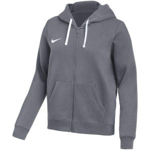 Bluza damska Nike Park 26 Fleece Full-Zip Hoodie. Szare bluzy Nike, bez wzorów, z bawełny, bez kaptura. Za 192,99 zł.