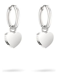 Liebeskind Kolczyki-kreole rozmiar: onesize. Szare kolczyki Liebeskind, ze stali. Za 196,24 zł.