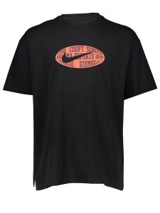 Nike Koszulka "NRG" w kolorze czarnym rozmiar: L. Czarne bluzki Nike, l, bez wzorów, z bawełny, bez kołnierzyka, bez ramiączek. Za 114,17 zł.
